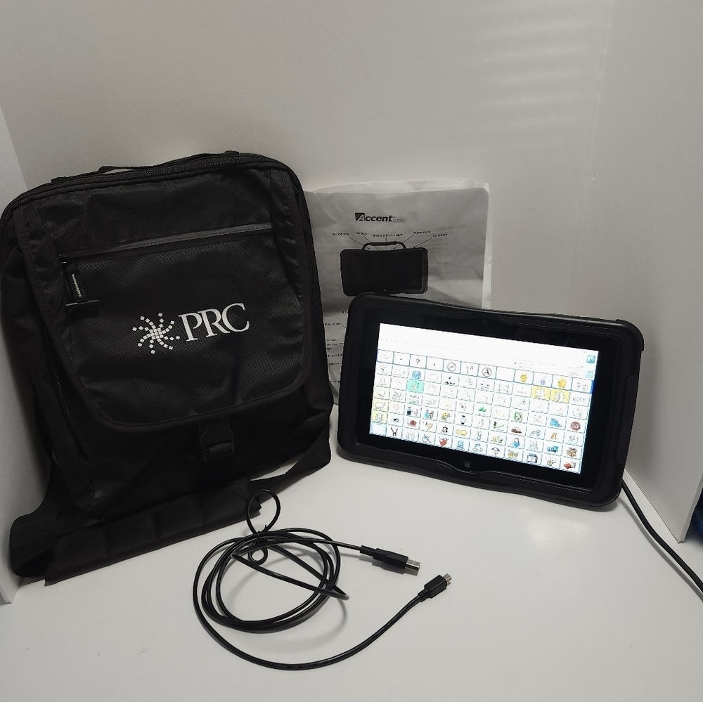 PRC Accent 1000 10.1" Touch-Screen Communication Speech Dell Tablet Pentke READ